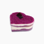 Böğürtlenli Kalpli Cup Pasta