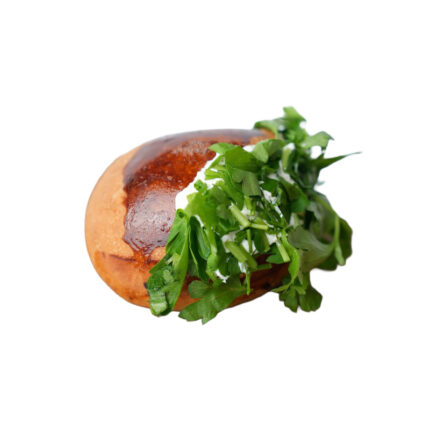 Maydonozlu Saçaklı Spiyesiyal Poğaça