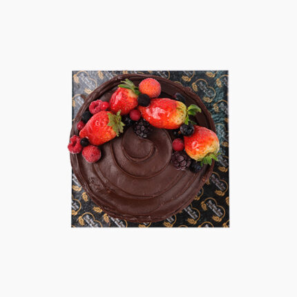 Orman Meyveli Yaş Pasta